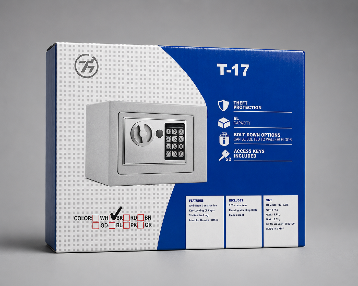 Elektronski Sigurnosni Sef T-17